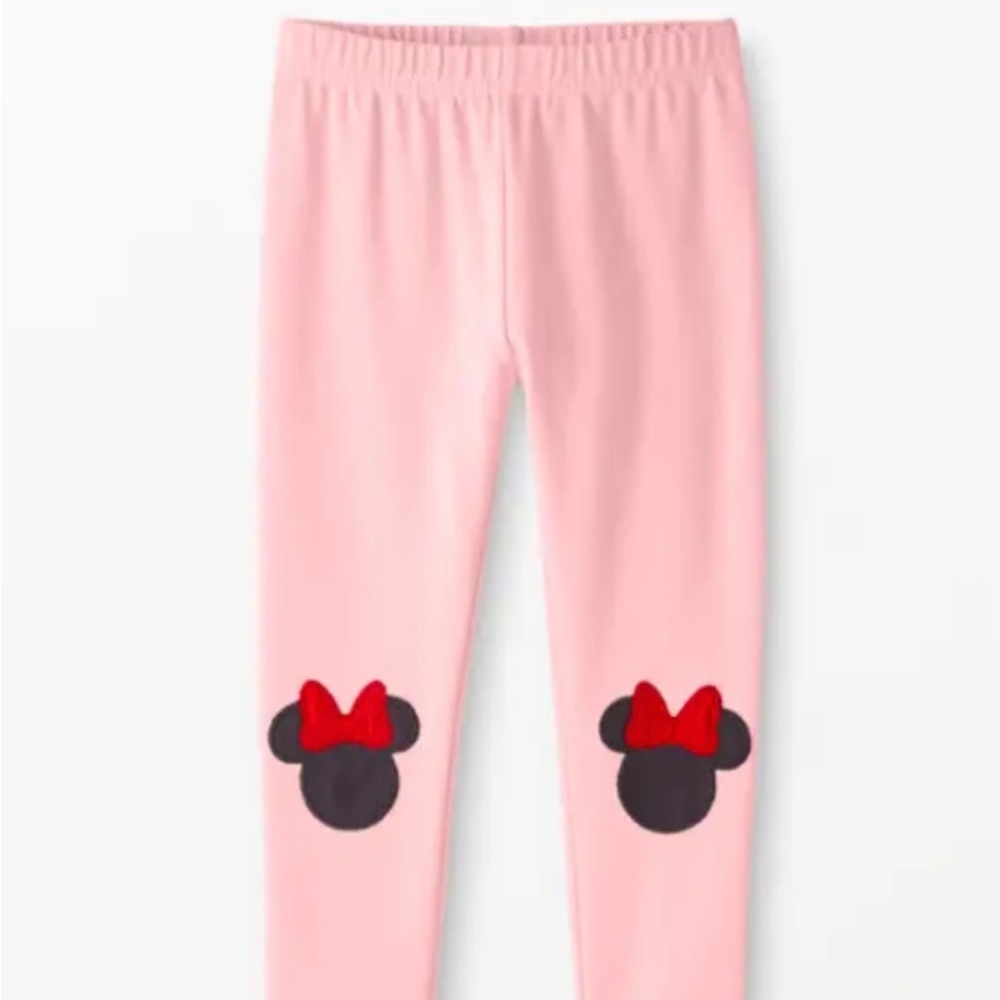 NWOT Hanna Andersson DISNEY PINK MINNIE MOUSE LIVABLE Leggings size 8